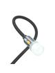 Kabel USB A / USB C do LED light Hoco 0,3 m UA38C czarny