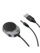 Odbiornik AUX Hoco Bluetooth z kablem Jack 3,5 mm E150 szary