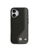 BMW futerał do IPHONE 17 kompatybilny z MagSafe BMHMP17S25PCCSCAK (PU Carbon Logo) anthracite