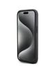 KARL LAGERFELD futerał do IPHONE 15 Plus KLHCP15MPQKPMK (Quilted Pattern) czarny
