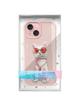NIMMY futerał GLASSES COOL CAT do IPHONE 15 różowy
