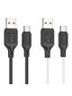 Kabel USB A do Micro USB Hoco 2,4A 1 m X90 biały