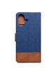 Kabura JEANS Book do IPHONE 17 niebieski