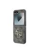 GUESS futerał do SAMSUNG Z Flip 6 GUHCZF64GMGBR (PU 4G Leather Metal Logo) brązowy