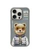 NIMMY futerał COOL&CUTE 2.0 Bear do IPHONE 16 Pro szary