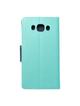 Kabura FANCY Book do SAMSUNG J5 2016 granatowo miętowy