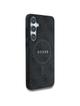 GUESS futerał do SAMSUNG S25 GUHMS25SG4GFRK (Magnetic PU 4G Ring Classic Logo) czarny