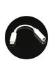Adapter AUX Lightning (męski) do Jack 3,5 mm (żeński) BOX biały