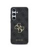 GUESS futerał do SAMSUNG S24 FE GUHCS24FE4GMGGR (HC PU 4G Big Metal Logo) szary