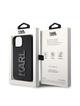 KARL LAGERFELD futerał do IPHONE 15 Plus KLHCP15M3DMBKCK (3D Logo Glitter) czarny