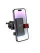 Uchwyt na telefon do samochodu uniwersalny Hoco do kratki H21 czarny