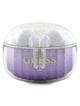 GUESS słuchawki bezprzewodowe bluetooth TWS + stacja dokująca GUTWSHDGKEEU (Glitter gradient) fioletowe