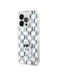 KARL LAGERFELD futerał do IPHONE 15 Pro Max KLHCP15XHNCMKLT (Monogram) transparentny
