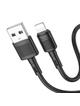 Kabel USB A do Lightning Hoco 2,4A 1 m X83 czarny