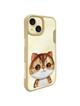 NIMMY futerał BIG EYED PET 2.0 Cat do IPHONE 15 khaki