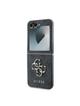 GUESS futerał do SAMSUNG Z Flip 6 GUHCZF64GMGGR (PU 4G Leather Metal Logo) czarny