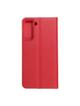 Kabura LUNA Book Gold do SAMSUNG S21 FE czerwony