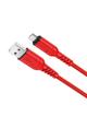 Kabel USB A do Micro USB Hoco 2,4A 1 m X59 czerwony