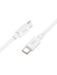Kabel USB C do USB C Hoco PD 6A 100W 1 m X96 biały