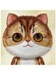 NIMMY futerał BIG EYED PET 2.0 Cat do IPHONE 16 Pro Max khaki