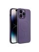 Futerał SILICONE MAG COVER kompatybilny z MagSafe do IPHONE 14 Pro Max ciemny fioletowy