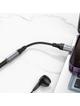 Adapter AUX Lightning do Jack 3,5 mm Hoco 0,12 m LS36A szary