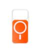 Futerał do Samsung A57 Clear Fusion Mag Cover zgodny z MagSafe hermes orange