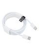 Kabel USB C do USB C PD QC3.0 3A 30W 2 m HD26 biały