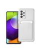 Futerał CARD CASE do SAMSUNG A52 5G / A52 LTE ( 4G ) / A52S biały
