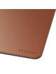 SATECHI podkładka na biurko ze skóry wegańskiej ST-LPDMN brązowa