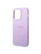 GUESS futerał do IPHONE 14 Pro GUHCP14LPSASBPU (Saffiano With Metal Logo) fioletowy