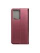 Kabura SMART MAGNETO do XIAOMI Redmi Note 12 4G burgundowy