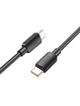 Kabel USB C do USB C Hoco PD 6A 100W 1 m X96 czarny