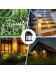 Lampa solarna LED do ogrodu elewacyjna RC-K-1536 czarna