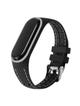 Pasek z elastomeru LIFESTYLE do XIAOMI Mi Band 7 czarny (03)