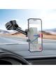 Uchwyt na telefon do samochodu uniwersalny Hoco do szyby / deski H22 czarny