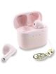 Słuchawki bezprzewodowe douszne Guess TWS Effect Printed Classic Logo & Charm różowe