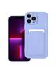 Futerał CARD CASE do IPHONE 13 Pro Max fioletowy