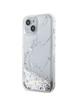 GUESS futerał do IPHONE 13 / 14 / 15 GUHCP14SLCSGSGH (Liquid Glitter Marble) biały
