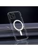 Futerał CLEAR MAG COVER z ochroną aparatu kompatybilny z MagSafe do IPHONE 12 transparentny
