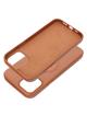 ROAR futerał LEATHER MAG kompatybilny z MagSafe do IPHONE 12 Pro Max Brązowy