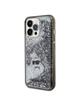 KARL LAGERFELD futerał do IPHONE 13 Pro Max KLHCP13XLKCNSK (Liquid Glitter C) transparentny