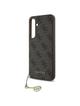 GUESS futerał do SAMSUNG S24 FE GUHCS24FEGF4GBR (HC PU 4G Charm) brązowy