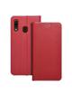 Kabura LUNA Book Carbon do SAMSUNG A20e czerwony