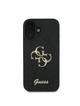 GUESS futerał do IPHONE 16 Plus GUHCP16MHG4SGK (Fixed Glitter Big 4G) czarny