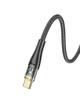 Kabel USB C do USB C Hoco 3A 60W 1,2 m U121 czarny