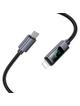 Kabel USB C do Lightning Hoco PD 27W z wyświetlaczem 1 m X112 czarny