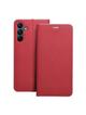Kabura LUNA Book Carbon do SAMSUNG A15 4G / A15 5G czerwony