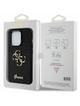 GUESS futerał do IPHONE 15 Pro GUHCP15LHG4SGK (Fixed Glitter Big 4G) czarny