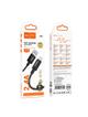 Kabel USB A do Lightning Hoco 2,4A 2 m X89 czarny